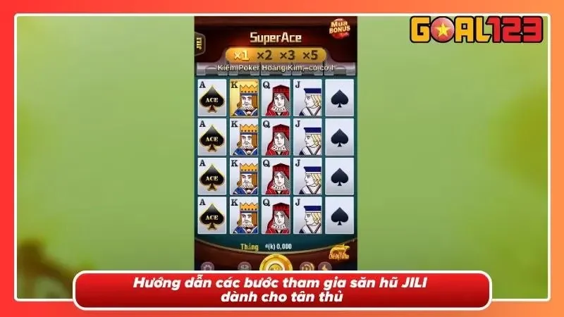 Quay Hũ JILI Tại Goal123 - Slot Xanh Chín, Săn Jackpot Khủng 4 Các bước tham gia săn hũ JILI cùng Goal123 uy tín